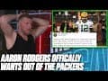 Pat McAfee Reacts To Aaron Rodgers Saying He Wants To LEAVE THE PACKERS