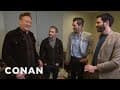 Conan Asks The Property Brothers To Renovate Jordan Schlansky's Office - CONAN on TBS