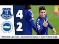 EVERTON 4-2 BRIGHTON | JAMES RODRIGUEZ AT THE DOUBLE! | PREMIER LEAGUE HIGHLIGHTS