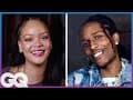 A$AP Rocky Answers 18 Questions From Rihanna | GQ