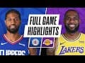 CLIPPERS at LAKERS | FULL GAME HIGHLIGHTS | December 22, 2020