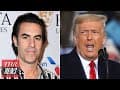 Sacha Baron Cohen Fires After Donald Trump Calls Him Phony and a Creep | THR News