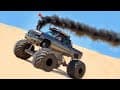 Monstermax Grenades Climbing a 200ft Dune