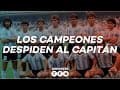 LOS CAMPEONES DEL 86 DESPIDIERON A DIEGO MARADONA - TFN