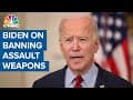 President Joe Biden on Colorado shooting: We can ban assault weapons