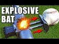 Explosive Bat in Slow Motion Ft. Stuff Made Here - Smarter Every Day 245