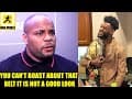 Daniel Cormier reacts to Aljamain Sterling posing with his belt after UFC 259 DQ win,Dana on Zabit