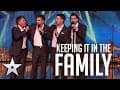 Simon Cowell's HEART MELTS after hearing this father, son group perform! | Britain's Got Talent