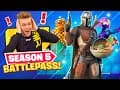 Fortnite SEASON 5 BATTLEPASS (BABY YODA + MORE!)