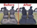 How To Super Clean Cloth and Leather Seats