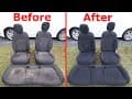 How To Super Clean Cloth and Leather Seats