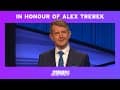 Ken Jennings Honors Alex Trebek In His First Episode as Guest Host | JEOPARDY!