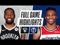 NETS at WIZARDS | FULL GAME HIGHLIGHTS | January 31, 2021