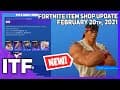 Fortnite Item Shop *NEW* STREET FIGHTER BUNDLES! [February 20th, 2021] (Fortnite Battle Royale)