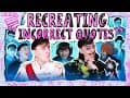 Recreating Sanders Sides INCORRECT QUOTES! - We Take Requests | Thomas Sanders & Friends