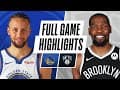 WARRIORS at NETS | FULL GAME HIGHLIGHTS | December 22, 2020