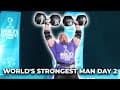 WSM DAY 2 QUALIFIERS LOADING & DUMBBELL | EDDIE HALL