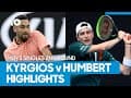 Nick Kyrgios vs Ugo Humbert Match Highlights (2R) | Australian Open 2021