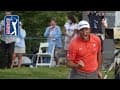 Jon Rahm’s 66-foot birdie putt to win playoff at BMW Championship