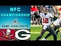 Buccaneers vs. Packers NFC Championship Game Highlights | NFL 2020 Playoffs