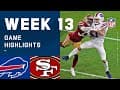 Bills vs. 49ers Week 13 Highlights | NFL 2020