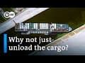 Stranded cargo ship in Suez Canal could 'take weeks' to free | DW News