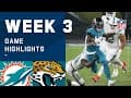 Dolphins vs. Jaguars Week 3 Highlights | NFL 2020