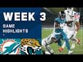 Dolphins vs. Jaguars Week 3 Highlights | NFL 2020