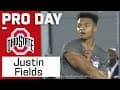 Justin Fields FULL Pro Day Highlights: Every Throw