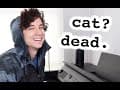 When you finally write a hit song but your cat is dead