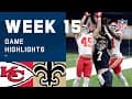 Chiefs vs. Saints Week 15 Highlights | NFL 2020