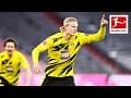 Haaland Scores First Two Goals in Der Klassiker - FC Bayern München vs Borussia Dortmund