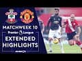 Southampton v. Manchester United | PREMIER LEAGUE HIGHLIGHTS | 11/29/2020 | NBC Sports