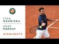 Stan Wawrinka vs Andy Murray - Round 1 Highlights Roland-Garros 2020