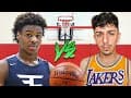 Bronny James VS FaZe Rug! (Intense 1v1)