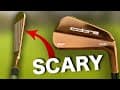 WORLD’S SMALLEST BLADES | I use Rickie Fowler’s irons!!