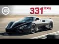 WORLD'S FASTEST ONBOARD: SSC Tuatara hits crazy 331mph top speed! | Top Gear