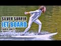 DIY Silver Surfer Surfboard goes SUPER FAST!