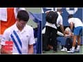 Novak Djokovic out of US Open after hitting judge with tennis ball | 2020 US Open Highlights