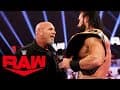 Goldberg challenges Drew McIntyre to Royal Rumble showdown: Raw, Jan. 4, 2021