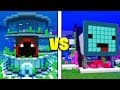 Skeppy vs BadBoyHalo UNDERWATER House Battle! - Minecraft