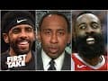 Stephen A. reacts to reports of James Harden to the Nets: KD + Kyrie + Harden = BUCKETS | First Take