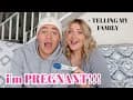 I'M PREGNANT! | TELLING MY FAMILY!