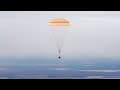 Three Space Station Crew Members Return Home Aboard Soyuz Spacecraft