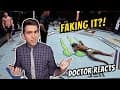 Faking It?? Doctor Reacts to Aljamain Sterling vs Petr Yan Illegal Knee at UFC 259