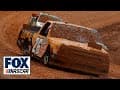 Truck Series drivers have trouble navigating mud in first heat race at Bristol | NASCAR ON FOX