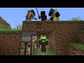 Minecraft Survivalist VS 3 Hitmen