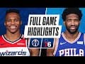 WIZARDS at 76ERS | FULL GAME HIGHLIGHTS | December 23, 2020