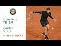 Dominic Thiem vs Marin Cilic - Round 1 Highlights I Roland-Garros 2020