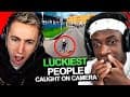 SIDEMEN REACT TO THE 20 LUCKIEST PEOPLE